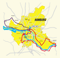 Rundkurs HEW Cyclassics 2004